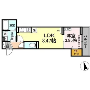 アヴァンス豊島 A【2階】の間取り