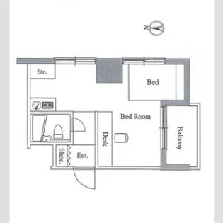 アレックス日乃本【6階】の間取り