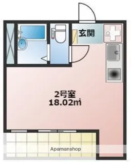 ガーデンコート南花畑【3階】の間取り