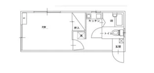 宮下ハイツ【1階】の間取り