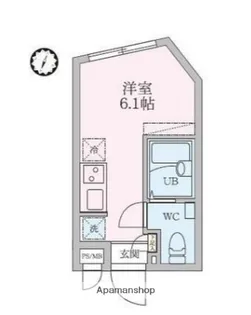 RAMII板橋本町【4階】の間取り