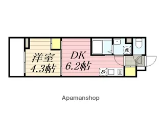 HF西巣鴨レジデンスⅡ【4階】の間取り