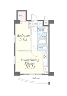 CONTRAIL【5階】の間取り