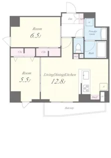 サントゥール駒込【6階】の間取り