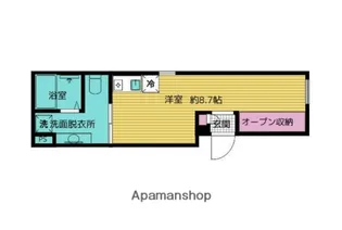 ザ・テラス滝野川【1階】の間取り