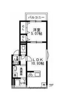 アピス赤羽【2階】の間取り