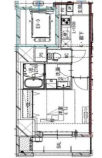 フロンティアレジデンス板橋【3階】の間取り
