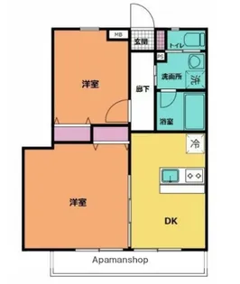 アステリア【2階】の間取り