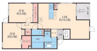 LULU西尾久【2階】の間取り