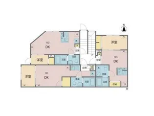 MIREA浮間舟渡【203号室号室】の間取り