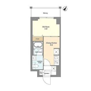 リテラス三ノ輪ウエスト【6階】の間取り