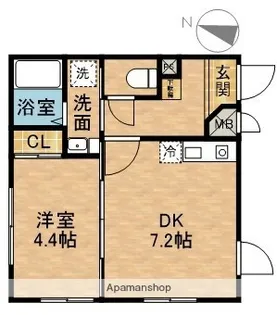 DESIGNERS MAISON QT IKEBUKURO【3階】の間取り