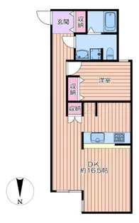 BRILLANTE PAWS 舎人【2階】の間取り