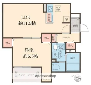 スマイルK【3階】の間取り