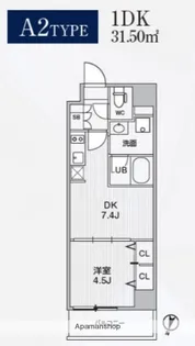 ALIVIS東十条【4階】の間取り