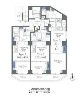 リリーフォート板橋大山【2階】の間取り