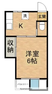 サクラコーポ【2階】の間取り