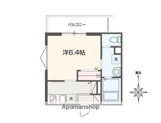 MELLAS北赤羽【1階】の間取り