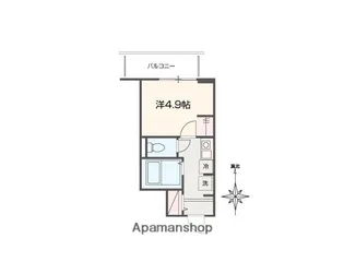 MELLAS北赤羽【2階】の間取り