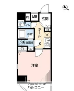 マイナビSTAY赤羽【7階】の間取り