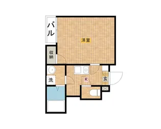 レオネクストクレストコート【1階】の間取り