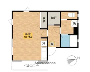 ARROWS COURT【2階】の間取り