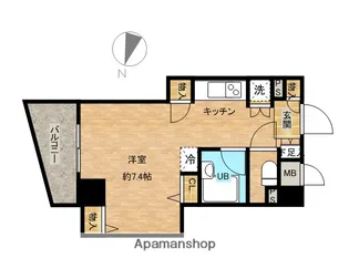アゼリアヒルハイツ【2階】の間取り