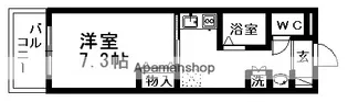 ベルグレードA【9階】の間取り