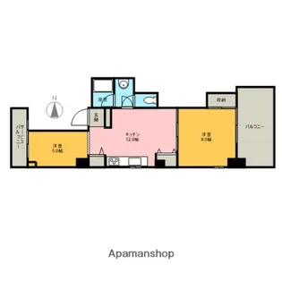 クリニックプラザ21【8階】の間取り