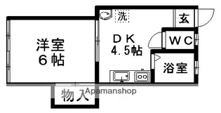 ベルメゾン【2階】の間取り
