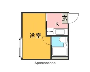 ホワイトハイツ赤羽【2階】の間取り