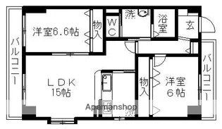丸久ハイック【7階】の間取り