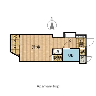 東京都板橋区板橋3丁目【マンション】の間取り