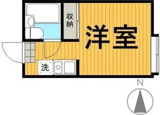 キャピタル北綾瀬A【2階】の間取り