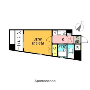シンシア護国寺【10階】の間取り