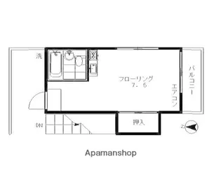 ファインコーポ赤羽【3階】の間取り