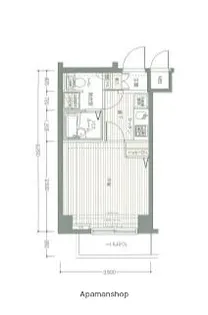 シャンティ武蔵関【3階】の間取り