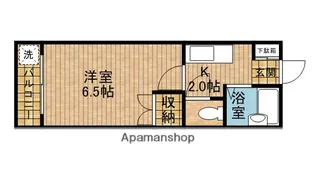 東京都北区西が丘1丁目【マンション】の間取り