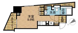 パークアクシス新板橋イースト【4階】の間取り