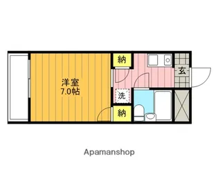 ウエストヒル今井苑【2階】の間取り