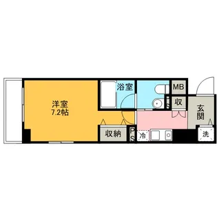 エクセル王子北【3階】の間取り