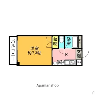サンハイツタカノ【2階】の間取り