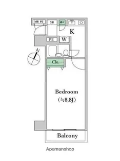 ライオンズマンション西が丘南【3階】の間取り