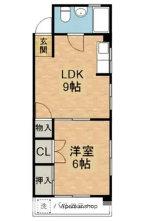 東京都北区上十条1丁目【マンション】の間取り