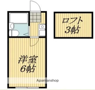 ルミエール星野【2階】の間取り