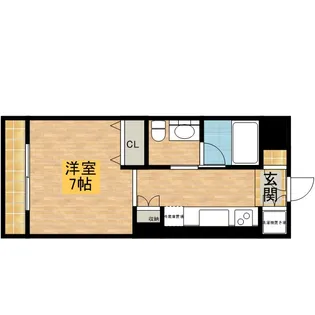 ガーデン板橋氷川町【14階】の間取り