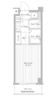 アミスタ小石川【3階】の間取り