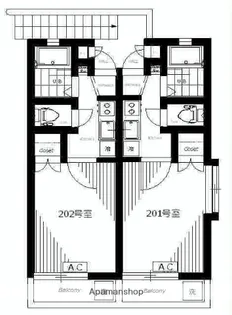 AP上石神井【2階】の間取り