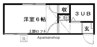レオパレス高砂【2階】の間取り