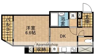 エヴァーグレース【7階】の間取り